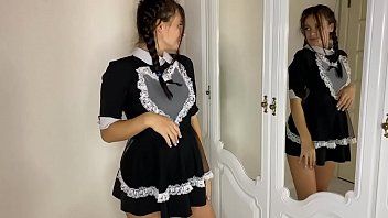 Odtwórz Kobieta w ciąży w mundurku uczennicy robi ekscytujące xxx