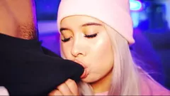 Redă JesusJavier și drăguța colegiană columbiană Valentina, sesiune de webcam plină de pute