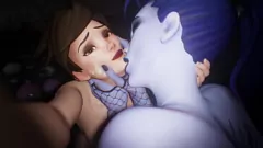 Abspielen Witwerner und Tracer Hentai SFM Orgie: Creampie Fantasy