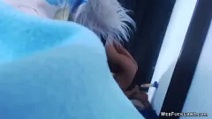 تشغيل تصبح الأبنوس كاميرت مكثفة مع كسها الحلق وديلدو