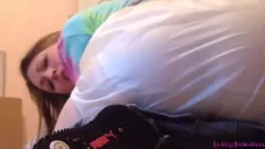 Play A Mature Panty Goddess in Tight Plastic Pants for Her Panty Sucker: Dirty Talk and Fetish Fun